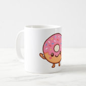 Eet Mij Grappige Donuts Koffiemok (Voorkant links)