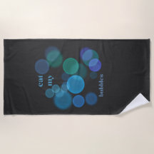 Eet mijn bubbels grappig ontwerp voor zwemmers