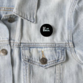 Eet mijn bubbels grappig zwembriefje ronde button 3,2 cm (In situ)
