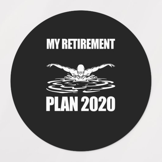 Eet mijn bubbels grappig zwembriem labels (Design 2)