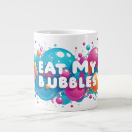 Eet mijn bubbels Mok