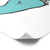 Eet mijn bubbels poster (Hoek)