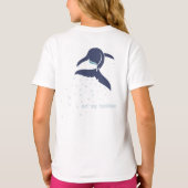 Eet mijn bubbels t-shirt (Achterkant)