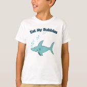Eet mijn bubbels t-shirt (Voorkant)