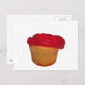 Eet mijn Cupcake Briefkaart (Voorkant / Achterkant)