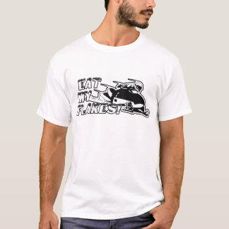 Eet mijn flakes t-shirt