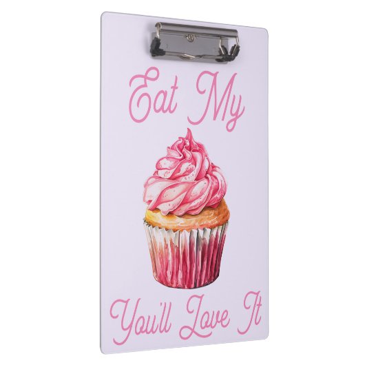Eet mijn muffin klembord (Rechts)