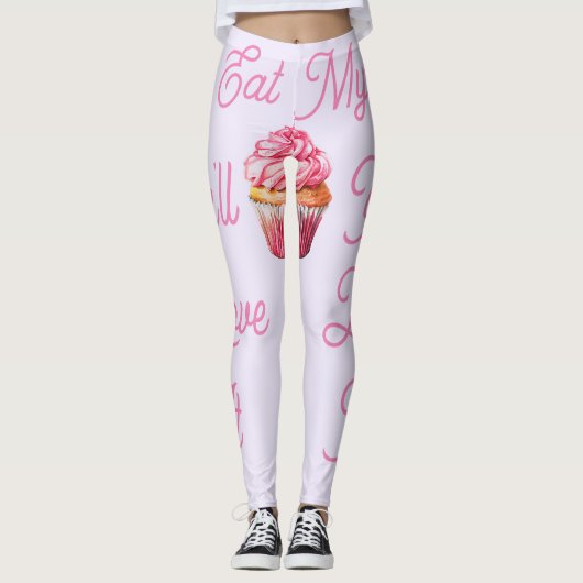 Eet mijn muffin Leggings (Voorkant)