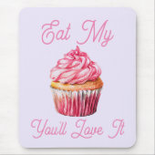 Eet mijn muffin Muismat (Voorkant)