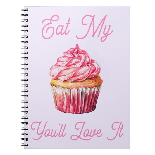 Eet mijn muffin Notitieboek (Voorkant)