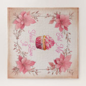 Eet mijn muffin puzzel (Horizontaal)