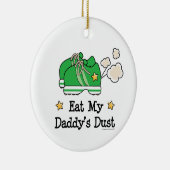 Eet mijn vaders stofsieraad keramisch ornament (Rechts)