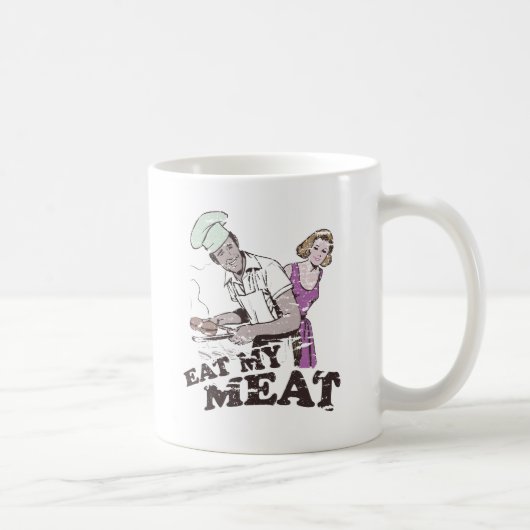EET MIJN VLEES KOFFIEMOK (Rechts)