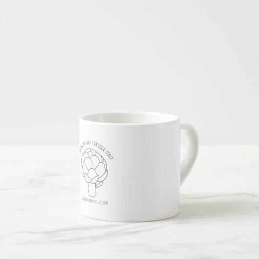 Eet mijn weg door de Mok Espresso in Italië (Voorkant rechts)