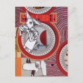 Eet mijn woorden briefkaart (Voorkant)