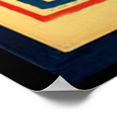 Eet minder vlees om ons vee-Poster te redden Poster (Hoek)