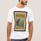 Eet minder vlees om ons vee-Poster te redden T-shirt (Voorkant)