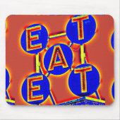 eet mousepad muismat (Voorkant)