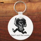 Eet niet het ergste Mexicaanse skelet Sleutelhanger (Voorkant)