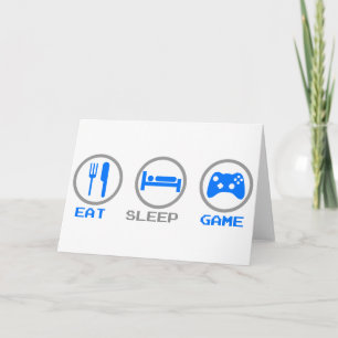 Eet opnieuw het Spel van de Slaap - Gamer, geek Kaart