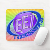 EET ORB SWOOSH LOGO ELEKTRISCHE TECHNISCHE TECHNIS MUISMAT (Met muis)