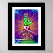 Eet paddenstoelen poster (Voorkant)