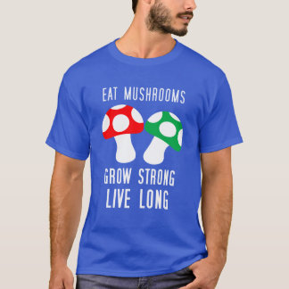Eet paddenstoelen t-shirt