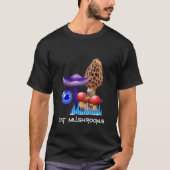 Eet paddenstoelen t-shirt (Voorkant)