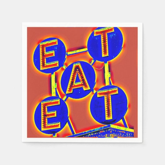 Eet papieren servetten (Voorkant)