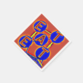 Eet papieren servetten (Hoek)