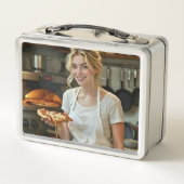 Eet Pizza Foto Personaliseren Aanpassen (Achterkant)