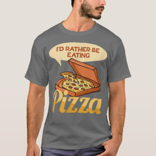Eet Pizza Ironic Gezegde Hobby Pizza Chef T-shirt