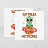 Eet pizza niet mensen (Voorkant / Achterkant)