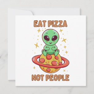 Eet pizza niet mensen