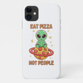 Eet pizza niet mensen Case-Mate iPhone case (Achterkant)