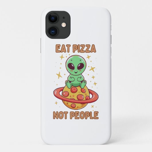 Eet pizza niet mensen Case-Mate iPhone case (Achterkant)