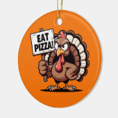 Eet Pizza Turkije Ornament (Links)