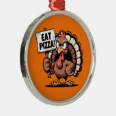 Eet Pizza Turkije Ornament (Rechts)