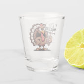 Eet Pizza Turkije Shot Glass Glas (Achterkant)