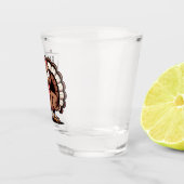 Eet Pizza Turkije Shot Glass Glas (Rechts)