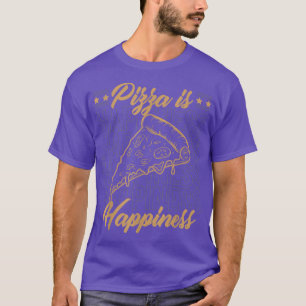 Eet Pizza voor je geen geluk, maar je kunt wel T-shirt