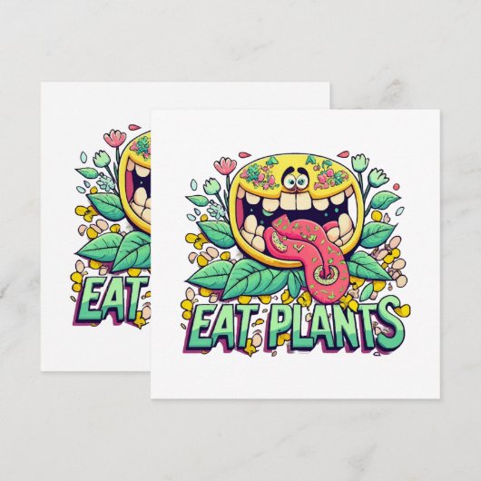 Eet Planten (Voorkant / Achterkant)