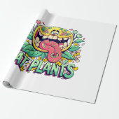 Eet Planten Cadeaupapier (Uitgerold)
