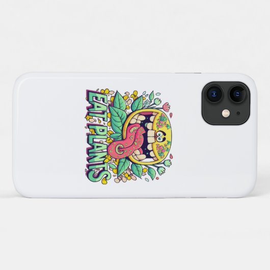 Eet Planten Case-Mate iPhone Case (Achterkant (horizontaal))
