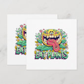 Eet Planten Kaart (Voorkant / Achterkant)