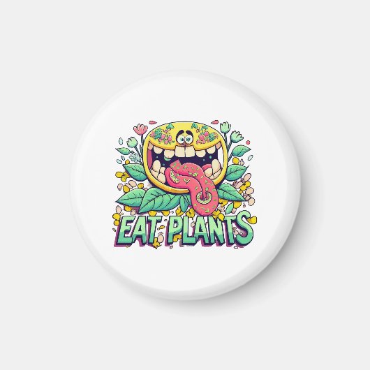 Eet Planten Magneet (Voorkant)