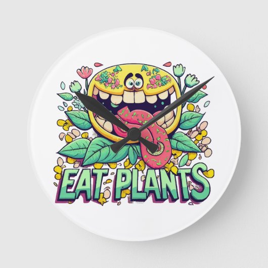Eet Planten Ronde Klok (Voorkant)