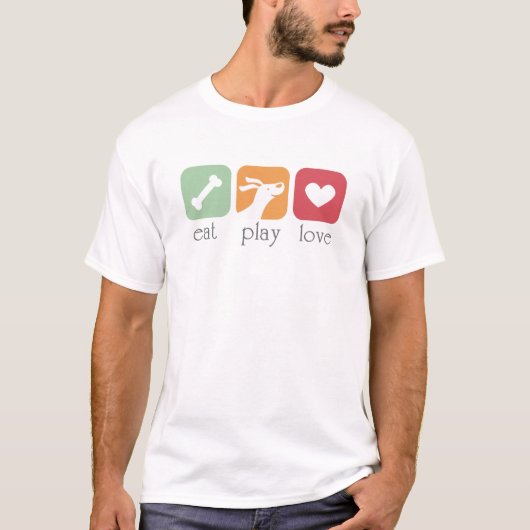 Eet Play Love T-shirt (Voorkant)