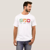 Eet Play Love T-shirt (Voorkant volledig)