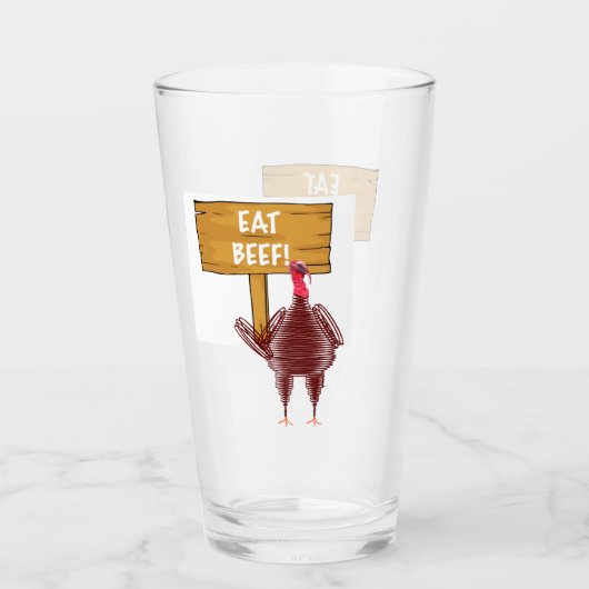 Eet Rund Glas Cup (Voorkant)